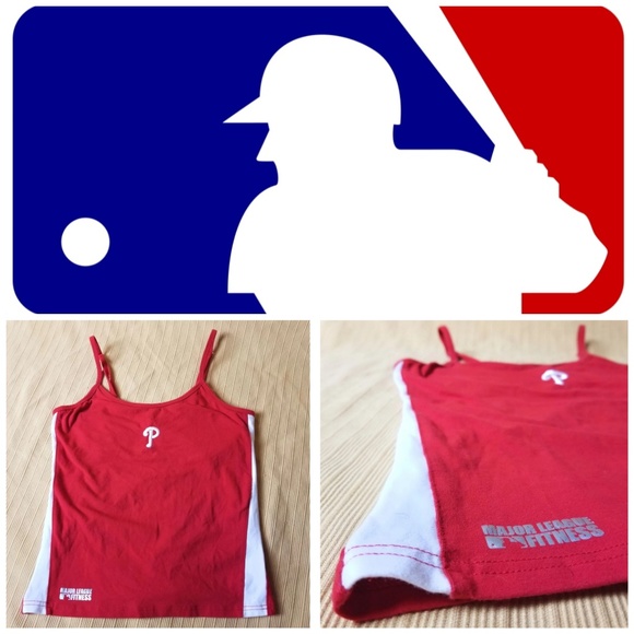 Tank Top Phillies Major League Fitness Size L - Picture 1 of 7
